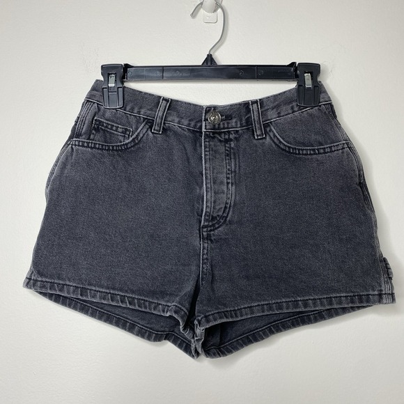 BDG Pants - Urban Outfitters BDG High-Rise Carpenter Women's Shorts Black Button Fly Sz 26